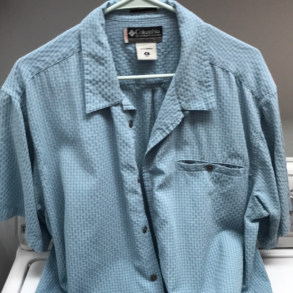 Columbia XCO men’s XL ‘your new OLD shirt’